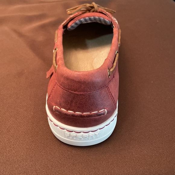 Sperry Top-Sider Boat Shoe Size 10M Red - Picture 7 of 12